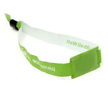 Braccialetti per festival con RFID e slider soffice in PVC